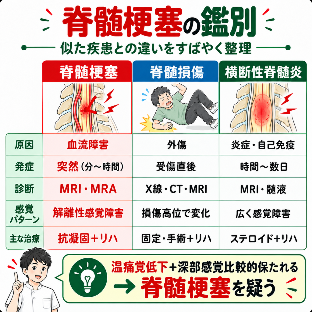 脊髄 梗塞 下半身 麻痺
