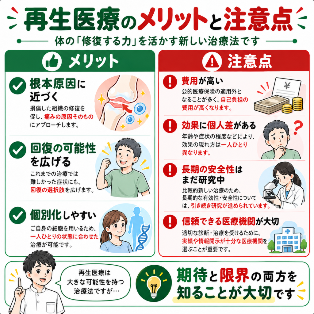 脳卒中の再生医療におけるメリットとリスク・注意点
