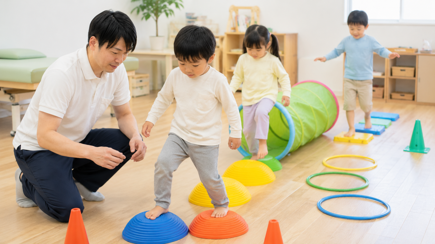 体操教室・運動療育・自費リハビリの違い｜どれが我が子に合う