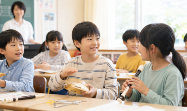 クラス内でのふれあい