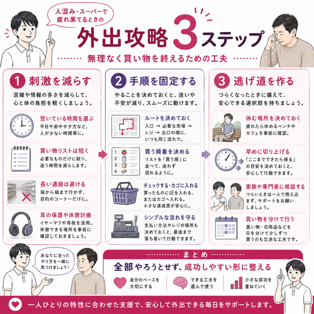 刺激を減らす方法