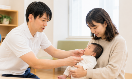 抱っこ指導