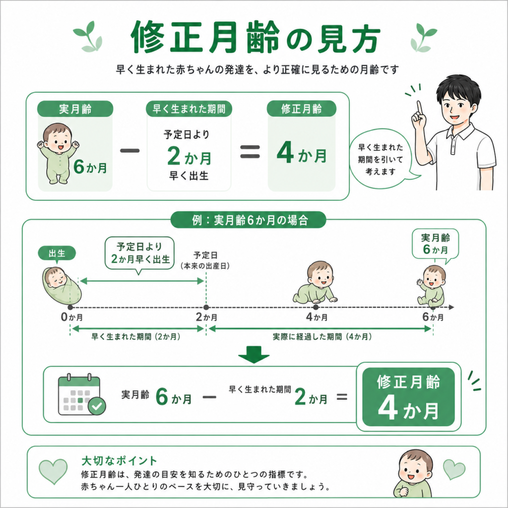 修正月齢の見方
