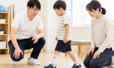 装具歩行評価