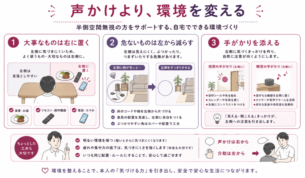 環境設定の工夫