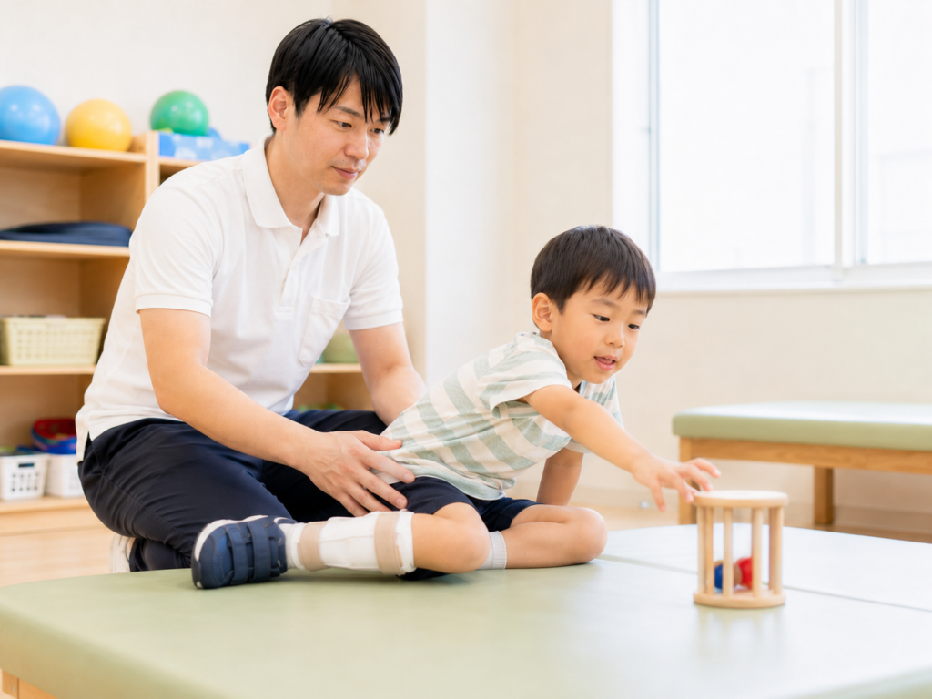 床上のリーチ
