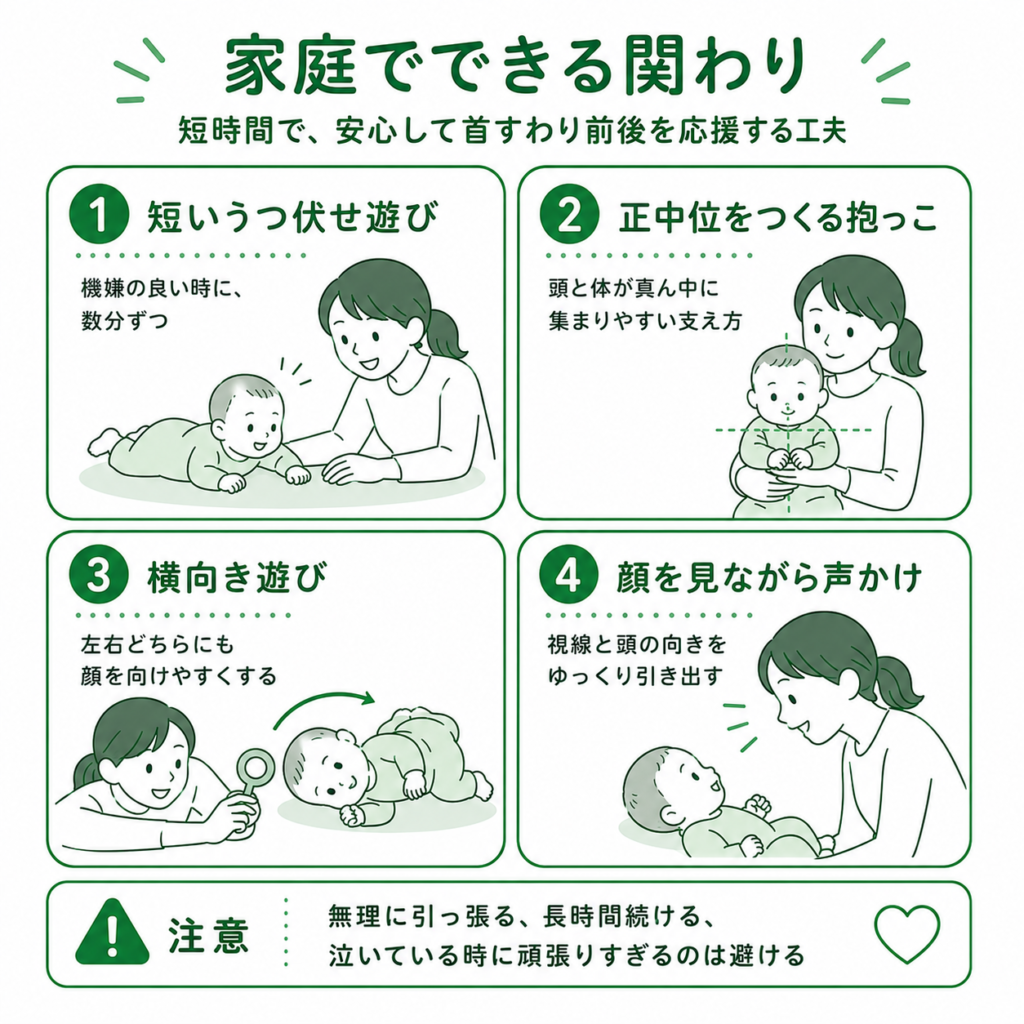 家庭で出来る関わり
