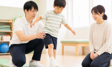 歩行訓練場面