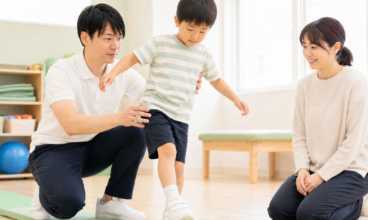 歩行訓練場面