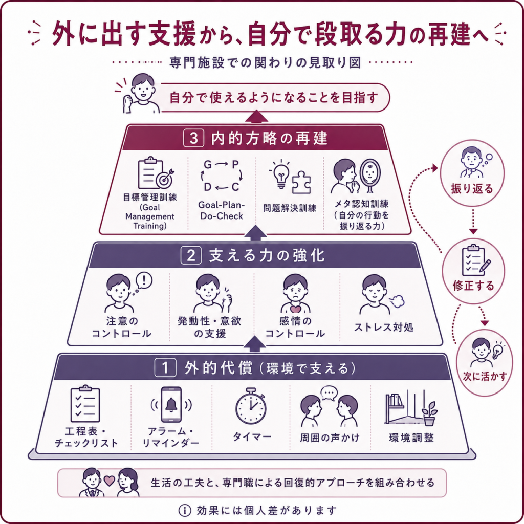 専門的リハビリ 遂行機能障害