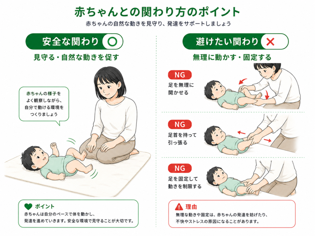 赤ちゃんとのかかわり方のポイント