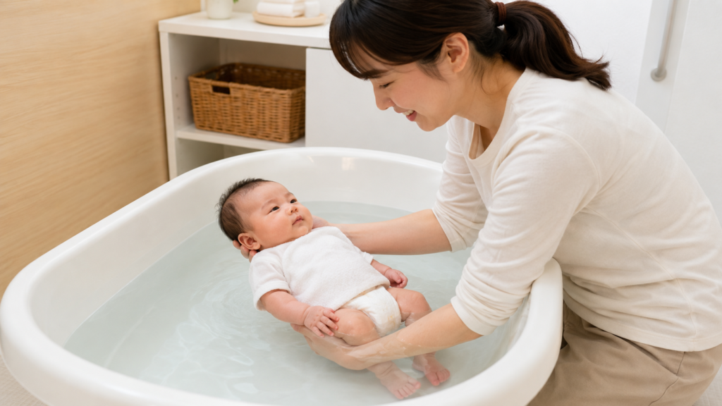 自宅での入浴