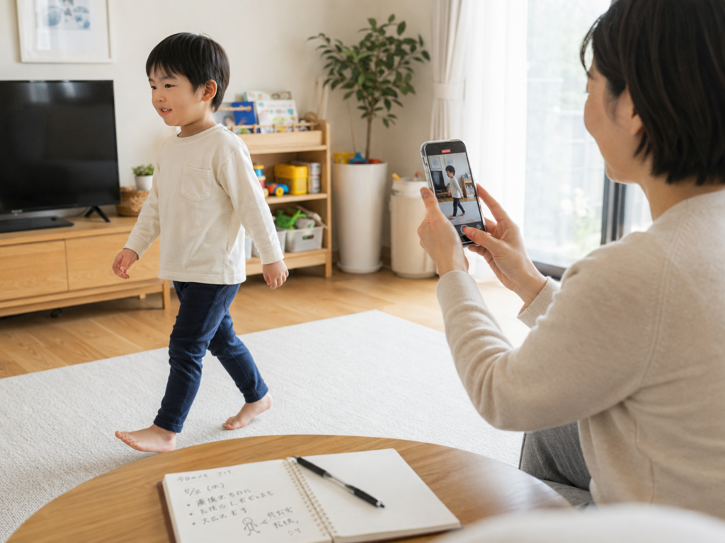 自宅での様子