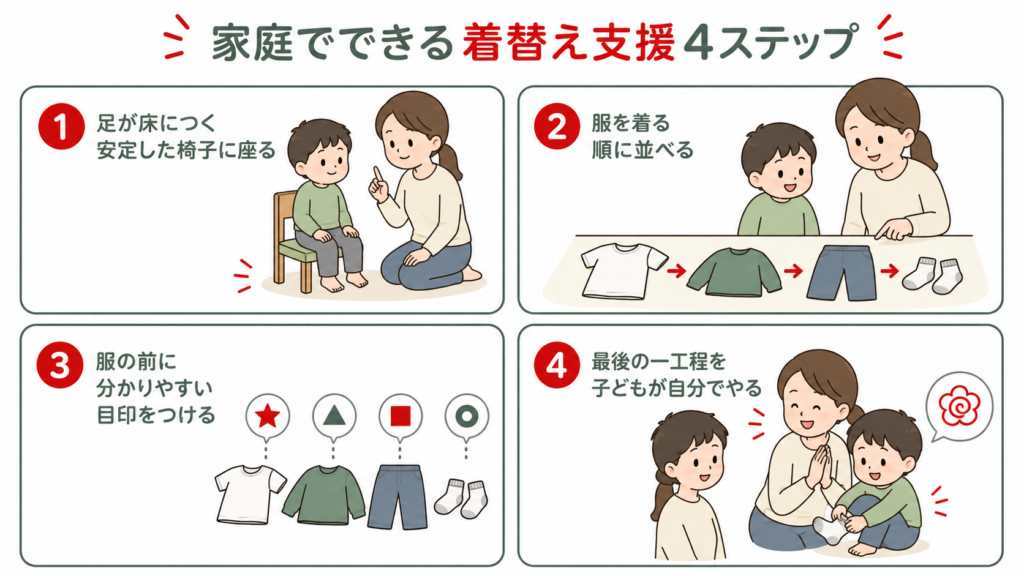 着替え支援