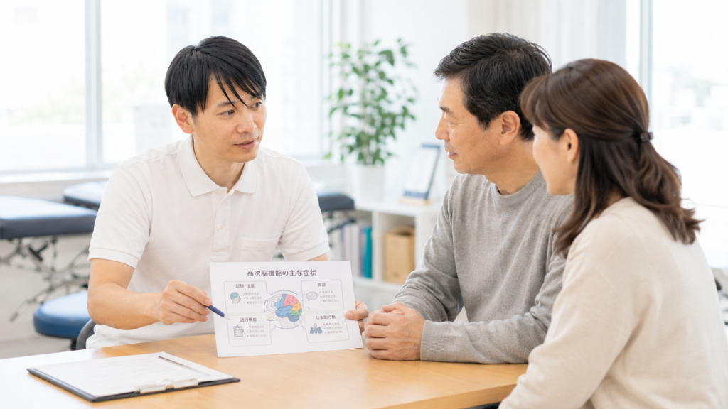 脳卒中後に怒りやすくなったことへの説明