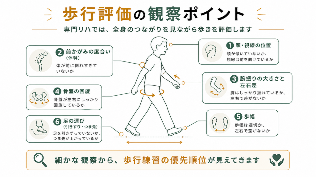 歩行評価のポイント