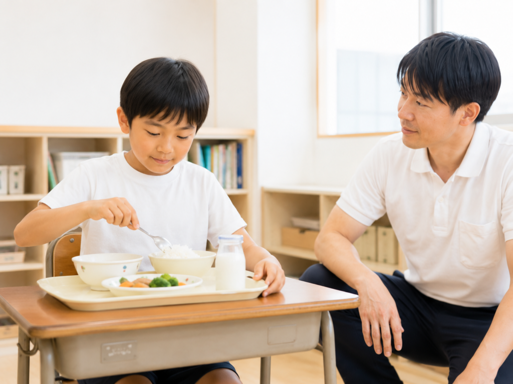 食事動作