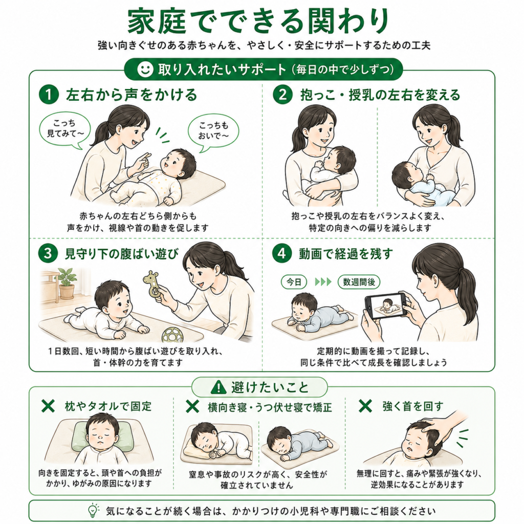 家庭で出来る関わり
