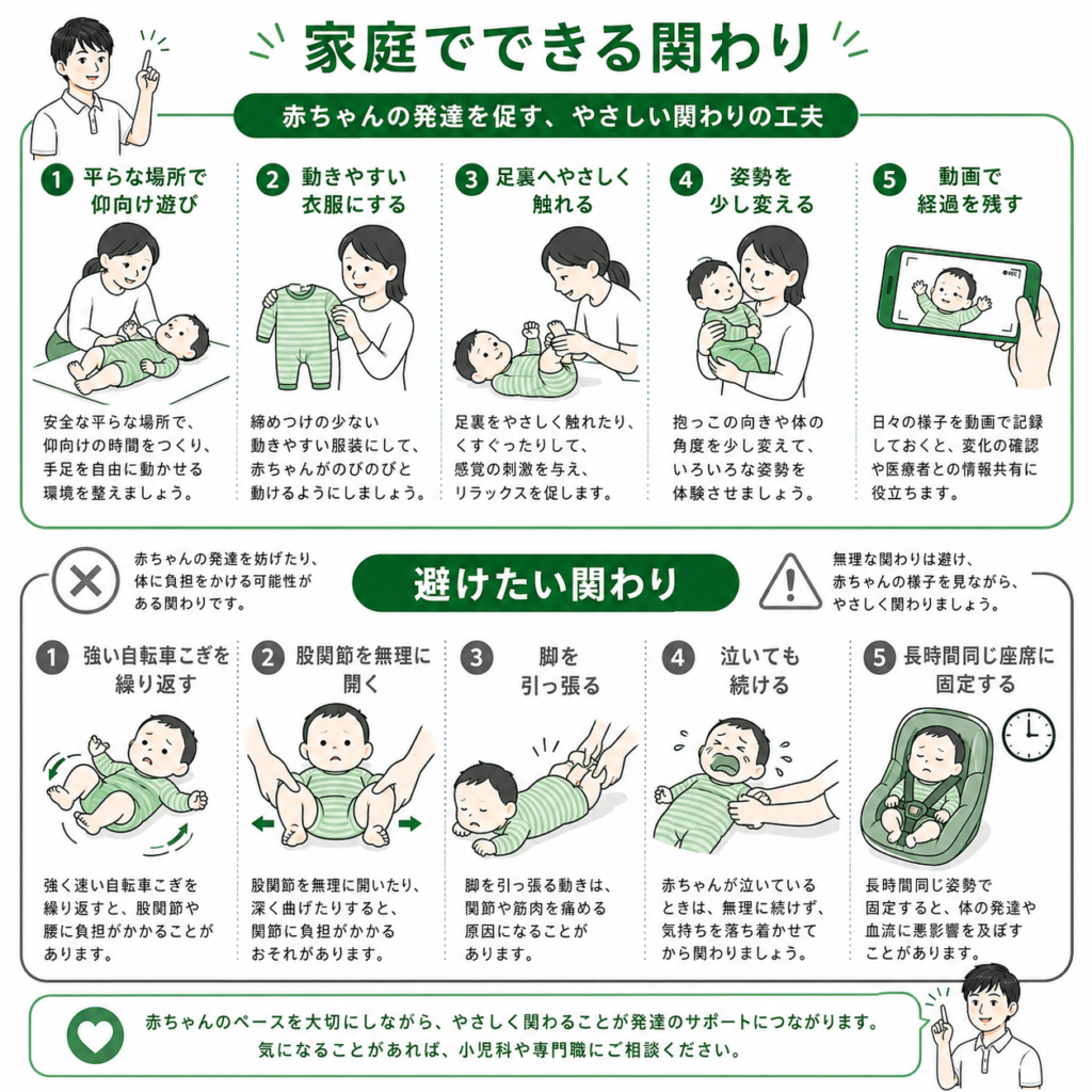 家庭で出来る関わり