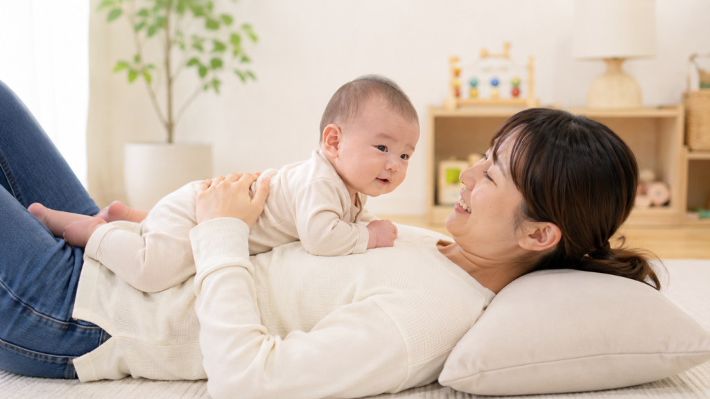 赤ちゃん抱っこ