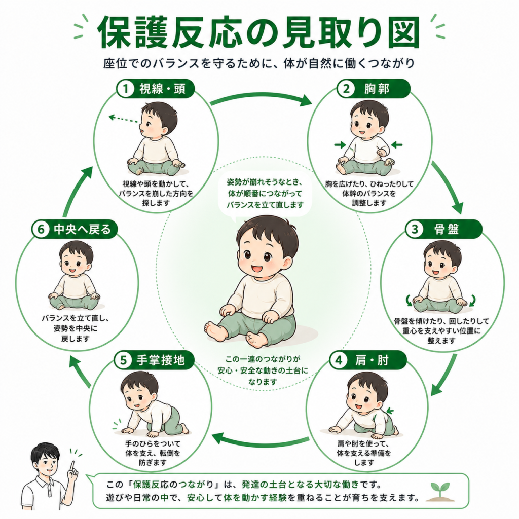 保護反応の見取り図