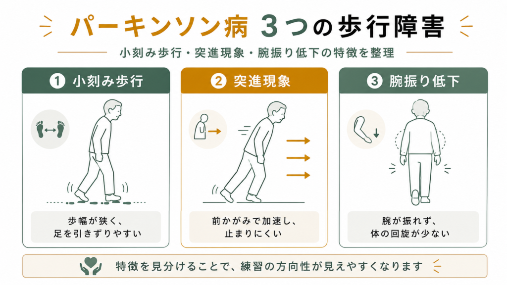3つの歩行障害