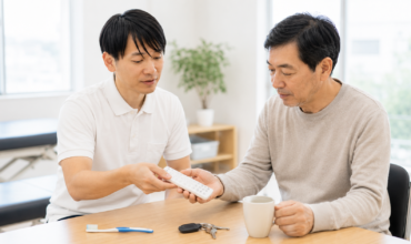 失認の説明場面