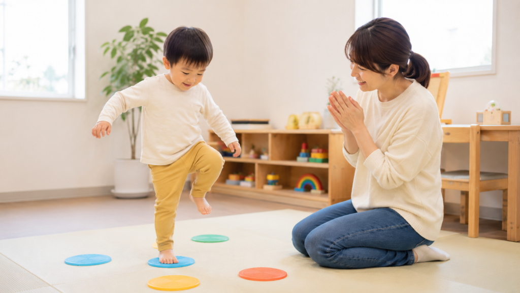 2歳自宅