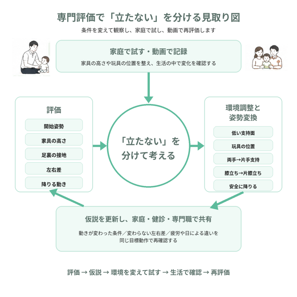 専門評価で立たないを分ける見取り図