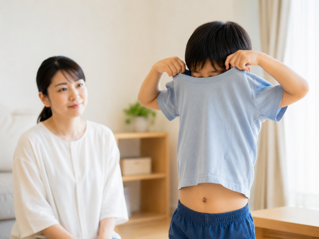 自宅での様子
