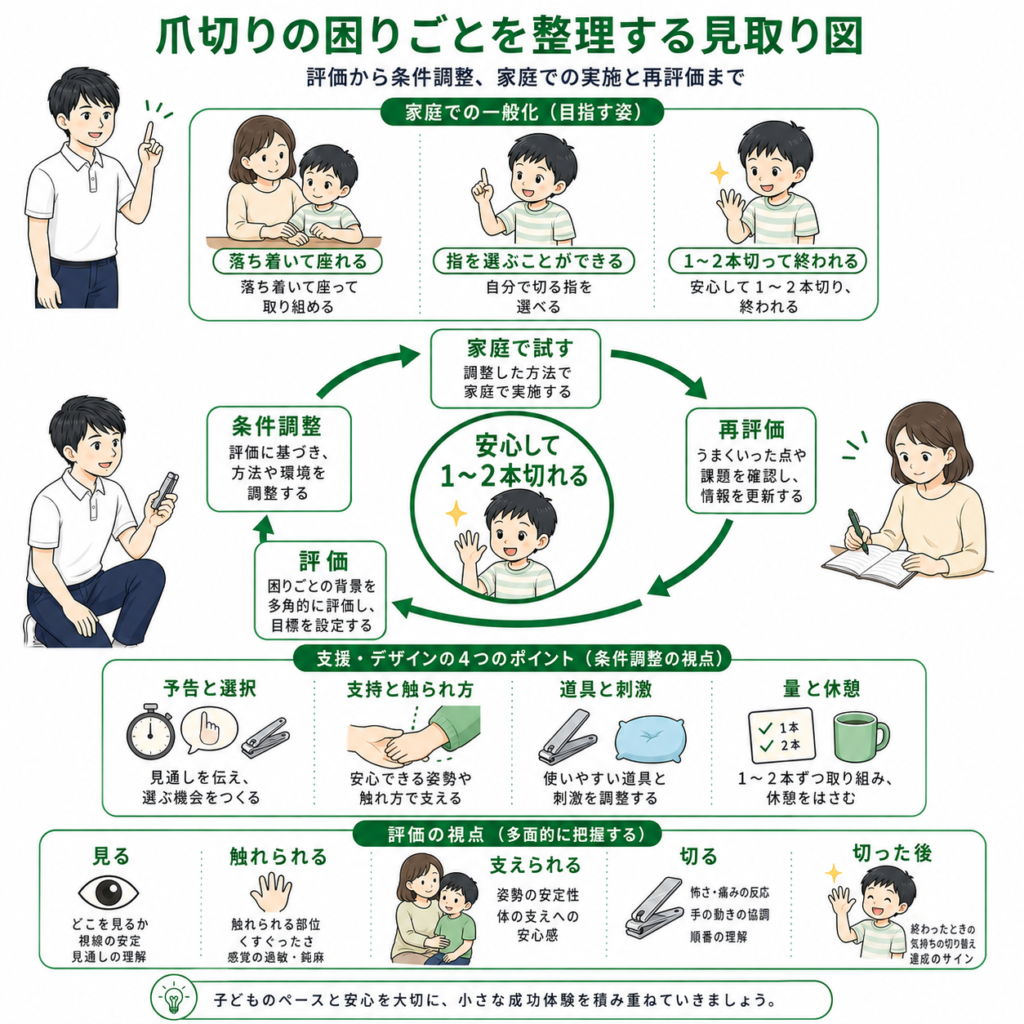 爪切りの困りごと