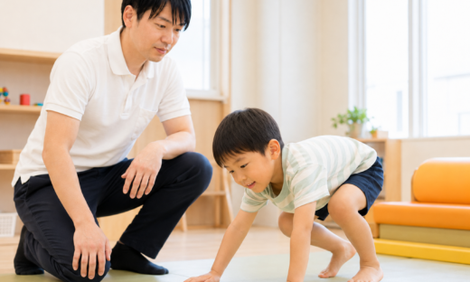 運動場面　立ち上がり