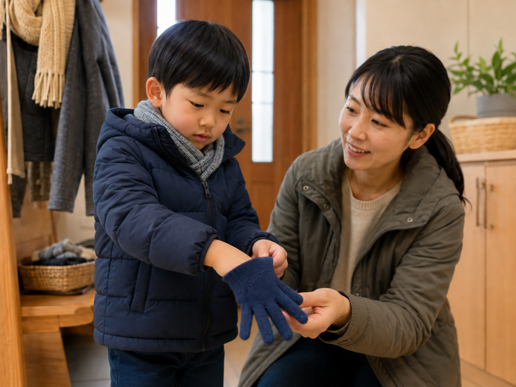 自宅での様子