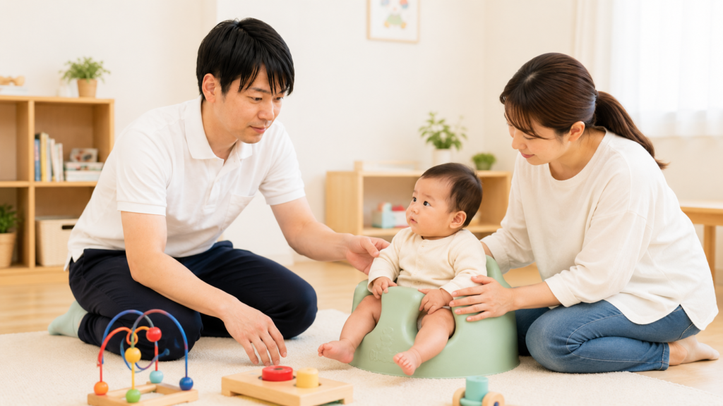 自宅での様子