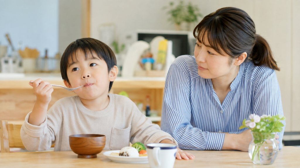 食事の様子