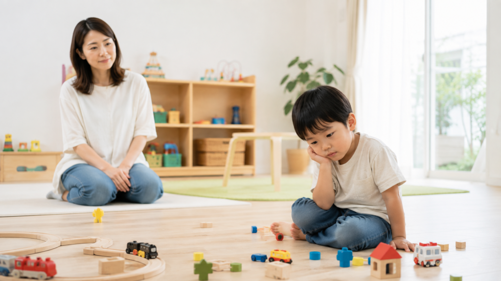 自宅での様子