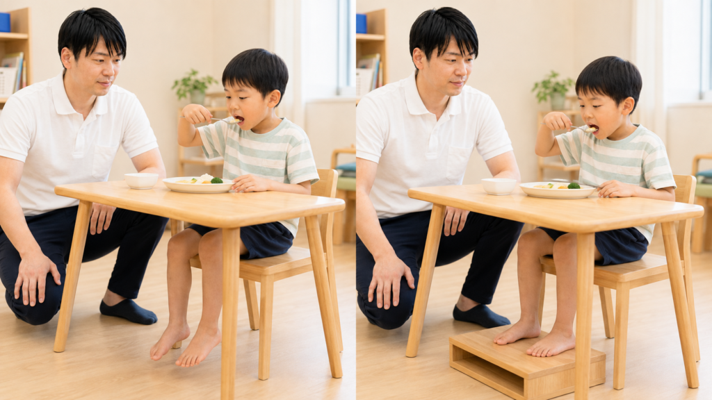 食事姿勢の評価