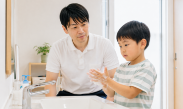 手洗い動作