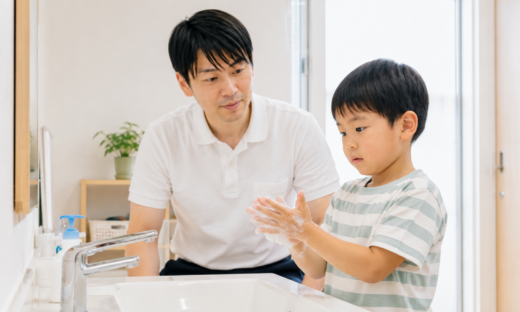 手洗い動作