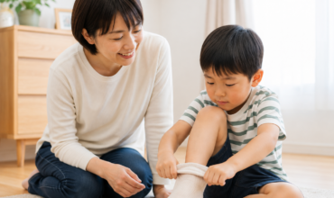 靴下を履く