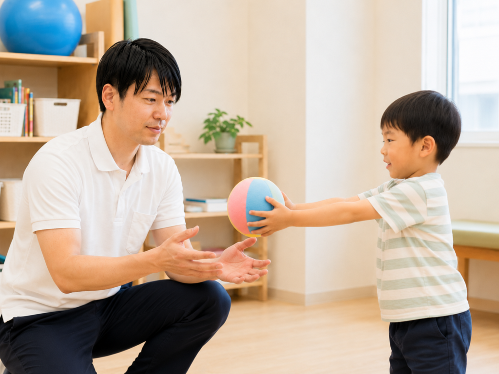 ボール投げ