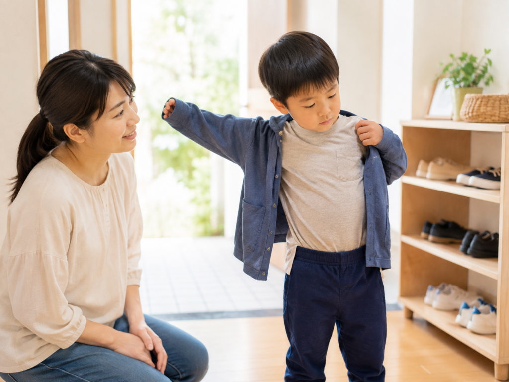更衣場面