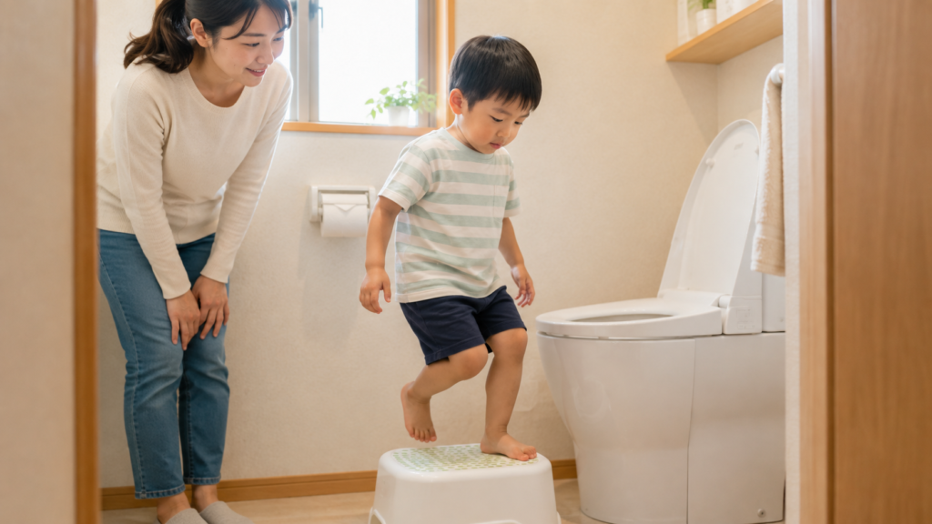 トイレ場面