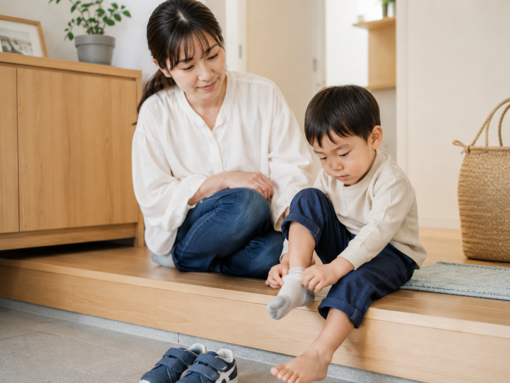 自宅での様子