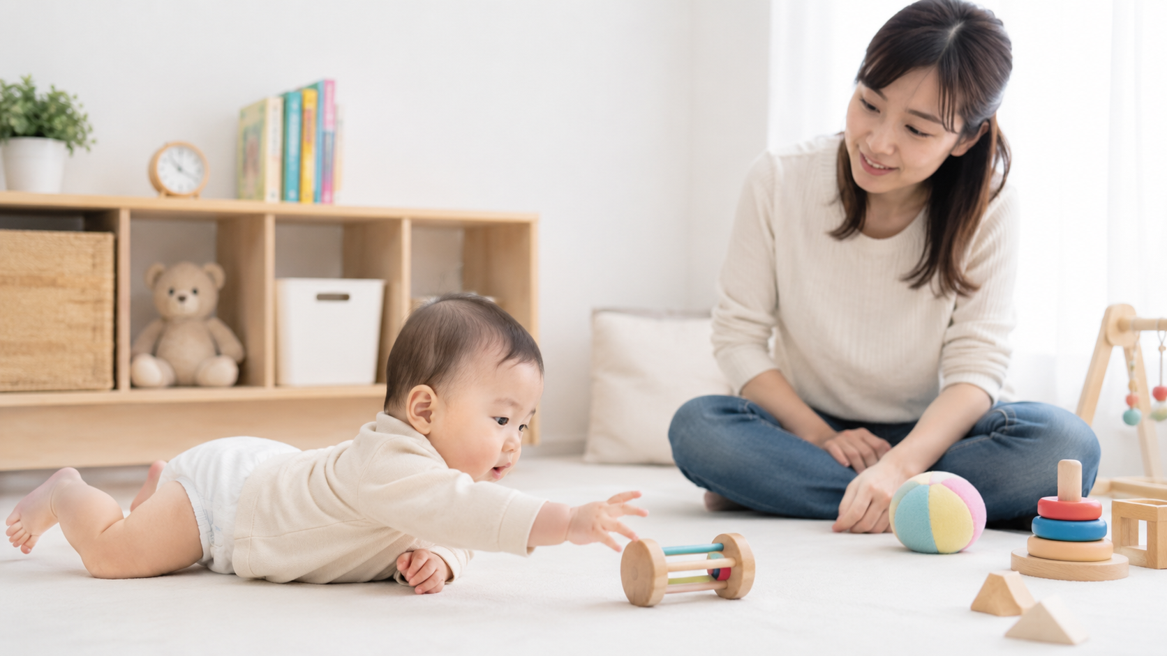 赤ちゃんの運動発達チェックリスト｜月齢別に家庭で見るポイント