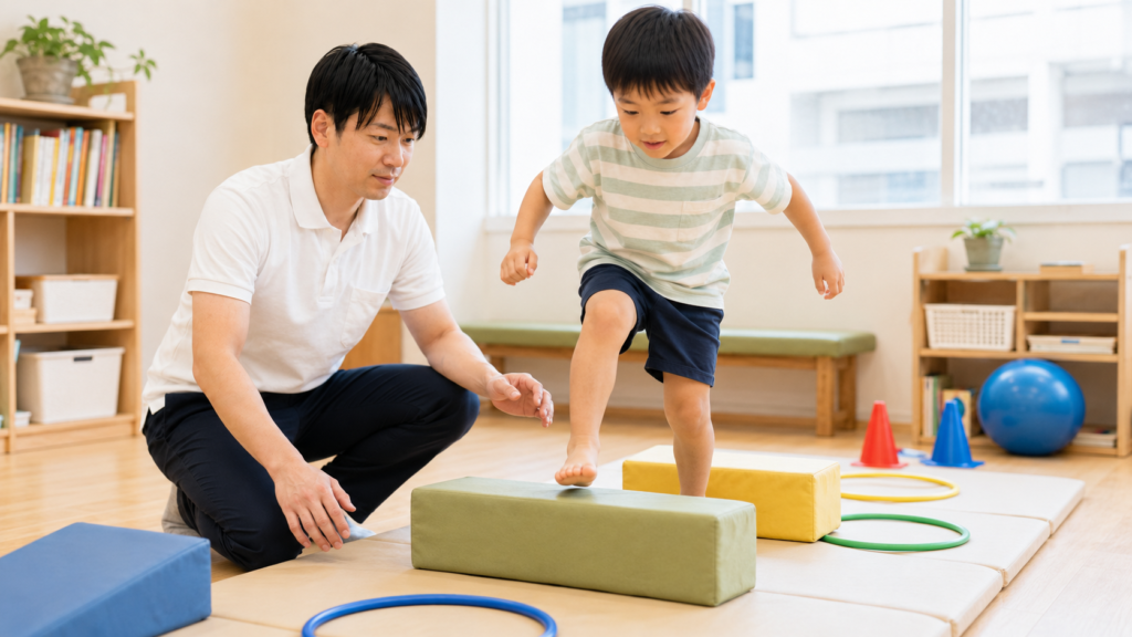 運動場面