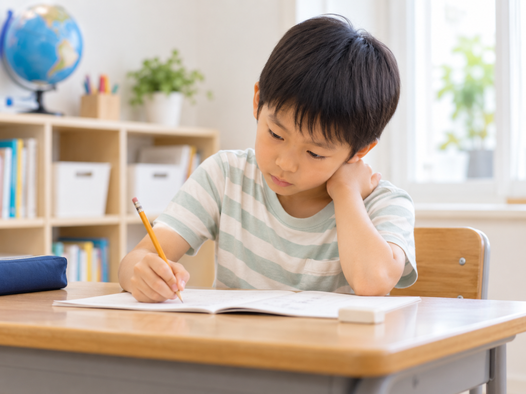 書字疲れ