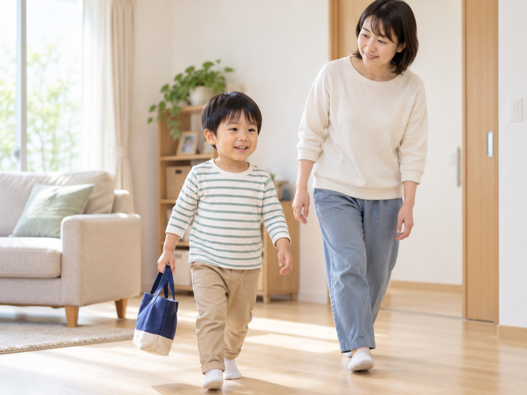 自宅での様子