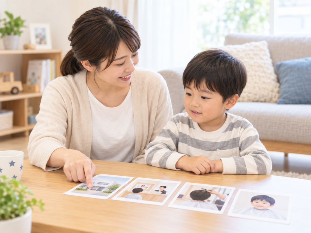 自宅での様子