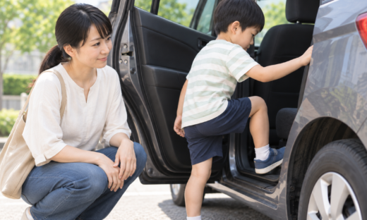 車の乗り降り